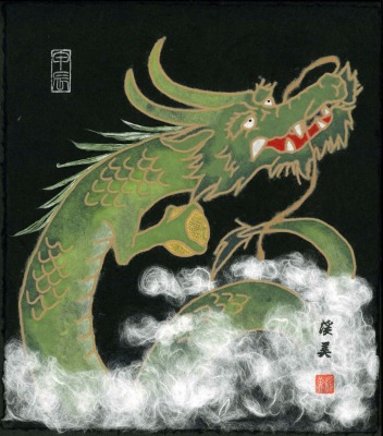 吉祥 干支色紙 己亥 平成31年、新年号 ETO series / 干支シリーズ