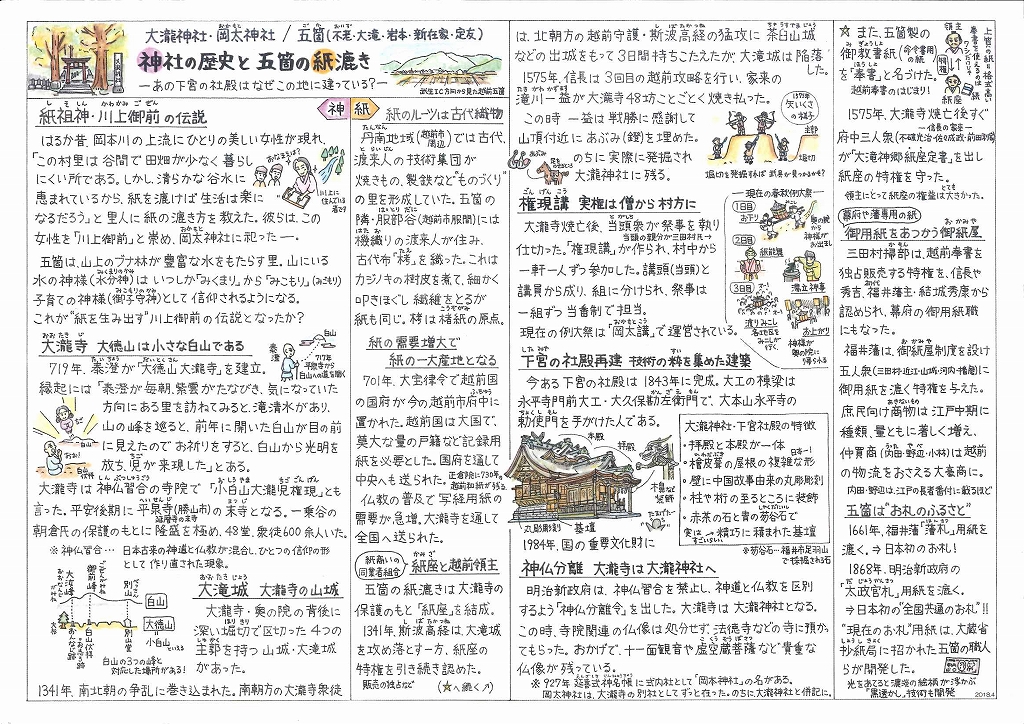 岡太神社の歴史